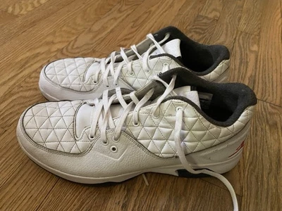 Zapatos sin asas de gimnasio blancos vintage NIKE AIR JORDAN talla US 11,5 fecha 25/05/16 Foto 1 de 4