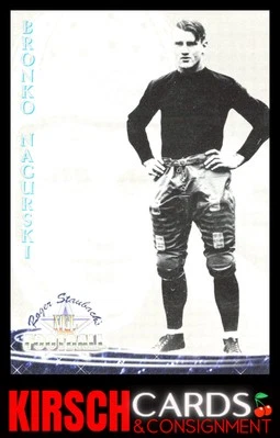 Bronko Nagurski 1994 Ted Williams Roger Staubach's NFL #12 Chicago Bears - Image 1 of 2