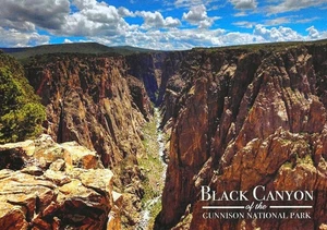 Postcard CO Black Canyon of Gunnison Natl Park - Canyon frm Exclamation Pt. MINT - Picture 1 of 1