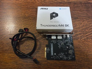 Karta rozszerzeń MSI Pro Series ThunderBoltM4 8K Thunderbolt 4 - Zdjęcie 1 z 2