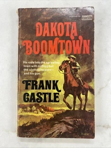 Dakota Boomtown by Frank Castle First 1st Edition VG PB 1958 - Bild 1 von 9