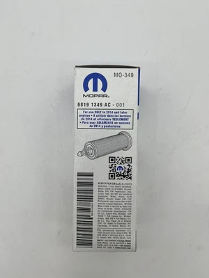 Genuine New OEM Mopar Engine Oil Filter | 68191349A - Image 1 of 3