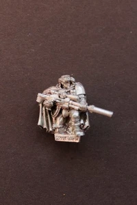 40K SPACE MARINE SCOUT Sniper GW 1997 metal Vintage OOP - Picture 1 of 1