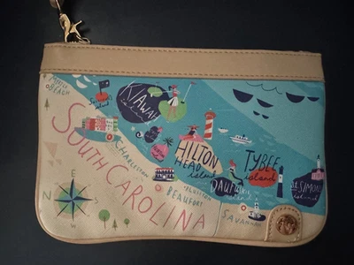 Spartina 449,  Daufuskie Island, South Carolina, Wristlet Purse - Image 1 of 4