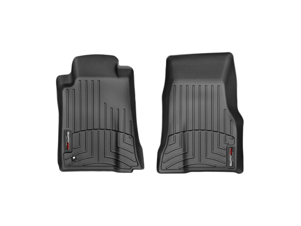 WeatherTech FloorLiner for 2009-2010 Ford Mustang - 1st Row, Black - Image 1 of 4