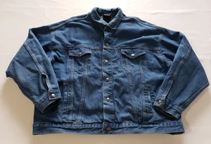 Vintage NRA Authentic Gear Jeansjacke 2XL gefüttert Utility Taschen Taschen USA - Bild 1 von 7