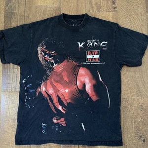 Camiseta WWE Para Hombre Pequeña Kane Raw Is War - La Gran Máquina Roja Lucha Negra - Imagen 1 de 10