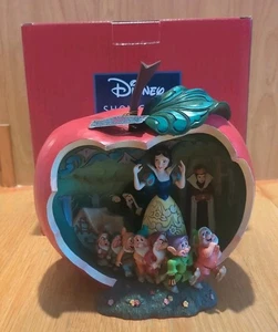 Figura Jim Shore Disney Blancanieves y los siete enanitos A Wishing Apple 6010881 RARA - Imagen 1 de 12