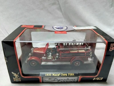 Camión de bomberos 1/43 YAT MING Signature Series #43001 HANOVER, MD 1935 MACK Foto 1 de 3