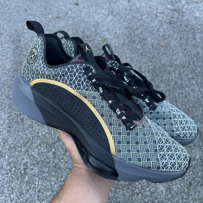 男子 Nike Jordan Air Renegade Paris Saint German 黑色 金色 CZ3957-001 尺寸 13 — 第 1/4 张图片