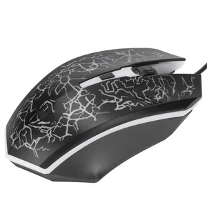 Wired Mouse USB Port Gaming Office Business Luminous Optical Computer Accesso FY - Afbeelding 1 van 22