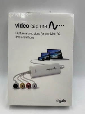 Elgato USB Video Capture Device Convert Analog Video to Digital Format Win/Mac - Image 1 of 4