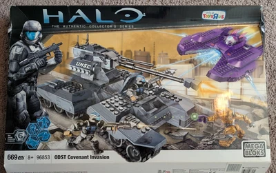 Mega Bloks 96853  - Halo ODST Covenant Invasion - 669 pcs  Set 6 New Damaged Box - Image 1 of 4