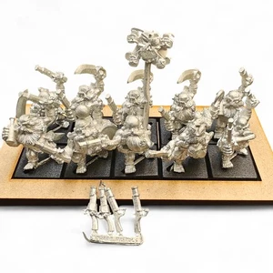 Long Drong Pirates Dogs of War Dwarf Unit Warhammer Vintage Metal 1998 - Picture 1 of 22