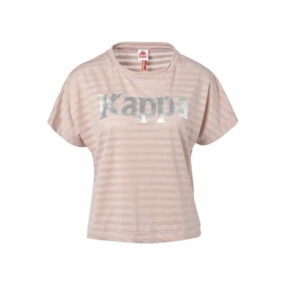 Camiseta de Manga Corta Mujer Kappa Yamila Rosa - Imagen 1 de 4