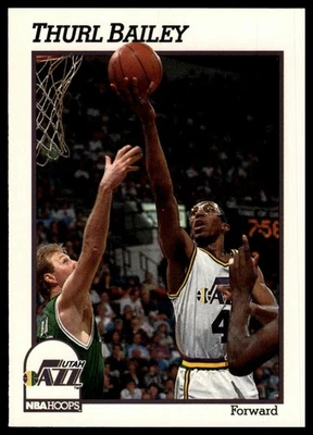 1991-92 Hoops #205 Thurl Bailey - Image 1 of 2