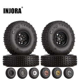 Llanta INJORA 1.0 Beadlock Comp Neumático, 65*19mm para 1/24 RC Crawler Axial SCX24 - Imagen 1 de 38