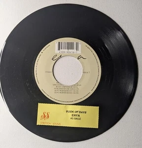 Enya - Book Of Days/As Baile. 1992. with Jukebox title strip. - Bild 1 von 1