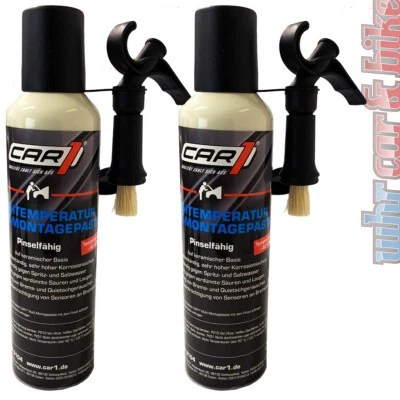 CAR1® Hochtemperatur-Montagepaste Bremsenpaste HT 2x 200ml Keramikpaste Rostschutz