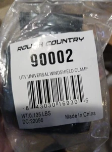(QTY 1) Abrazadera para ventana universal Rough Country 1 x UTV 90002 - Imagen 1 de 2