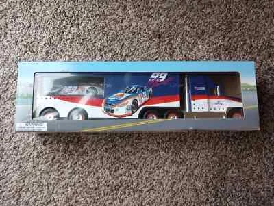 Jeff Burton #99 2001 Collector's Edition CITGO Race Car Hauler NOS  - Image 1 of 4