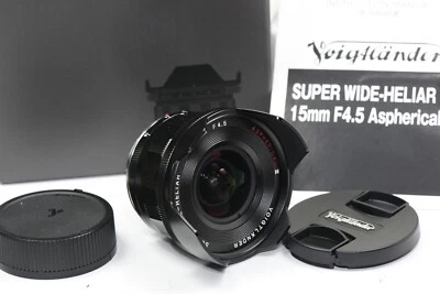 Voigtlander Super-Wide HELIAR 15mm f4.5 Aspherical III  VM, ZM & Leica M mount - Image 1 of 4