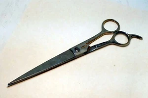 C-MON Shears -  Barber Scissors 8” Peter J. Michels Lancaster Pennsylvania - Picture 1 of 7