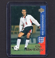 RIO FERDINAND 1997 Upper Deck World Cup Rookie RC Soccer Card ENGLAND 65 PSA