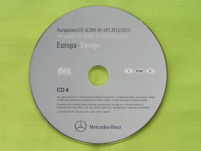 CD NAVIGATION MERCEDES BENZ AUDIO 50 APS ITALIEN 2013 A B C GL M R SMART NTG 2 - Bild 1 von 2