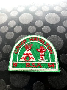 BSA 1954 CAMP HAMILTON PT - Imagen 1 de 1