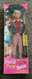 Coca Cola Picnic Barbie Doll Mattel Collector Special Edition 1997 Vintage NIB - Picture 1 of 9