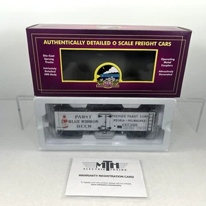 MTH Premier 20-94434 Pabst Blue Ribbon 36’ Woodsided Beer Reefer O NEW #14886 - Picture 1 of 11