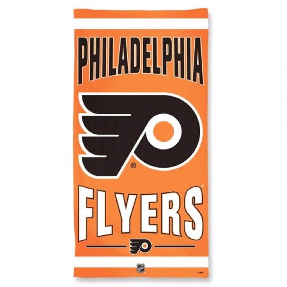 Philadelphia Flyers 30x60 Beach Towel [NEW] NHL Blanket Vacation Summer Pool - Image 1 of 1