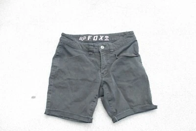 Fox Racing Dagger Skinny Fit Shorts Mens Size 30 Cutoff Denim Black - Image 1 of 3