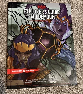 D&D Explorer's Guide to Wildemountt Dungeons Dragons WOTC hardcover - Imagen 1 de 1