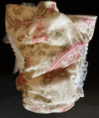 Female Dog Puppy Pet Diaper Washable Pant Sanitary Underwear ROSE PAISLEY XXXS - Image 1 of 4