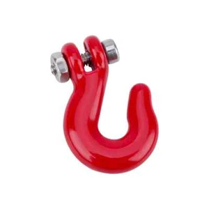 Metal Winch Hook Trailer Hook Rope for 1/10 Scale RC Car SCX10 TRX4 D90 TF2 CC01 - Picture 1 of 17