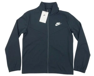 Nike Sportswear Track School Soccer Jacket Boy's Medium FD3067-010 Black NWT - Picture 1 of 11