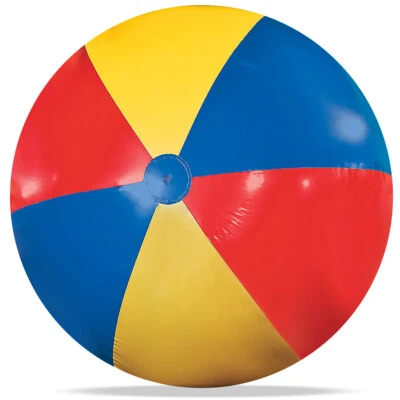 Giant Inflatable Beach Ball 55 inches - Pool Toy Summer Beach Party Game - Image 1 of 4