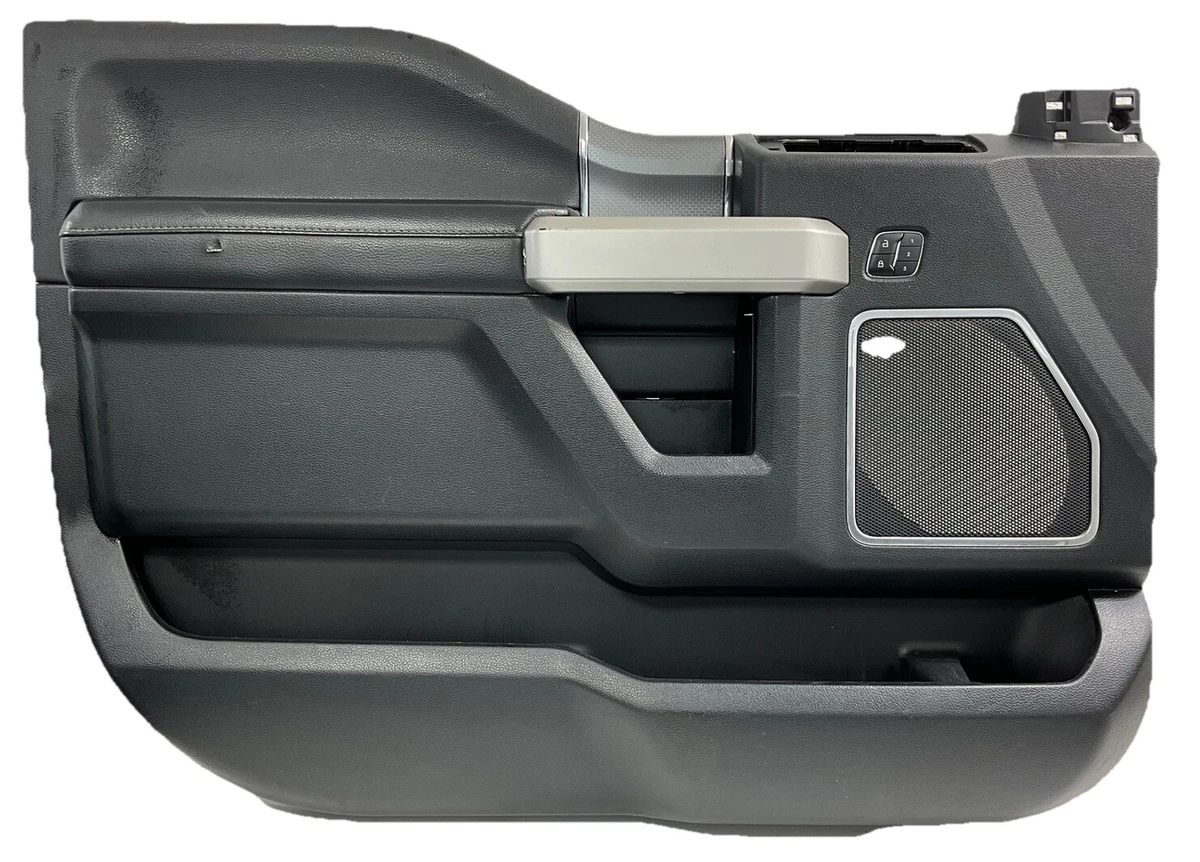 2016 FORD F150 FRONT LEFT DOOR PANEL TRIM BLACK FL3Z1823943BA OEM