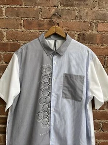 BlackBarrett Neil Barrett Men’s Shirt, Sz XL, Mixed Media - Picture 1 of 9