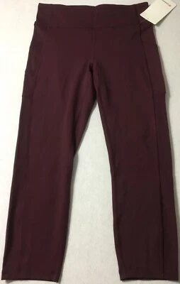 Lululemon Women Invigorate HR Crop 23” Everlux LW6BDVS CSSI Cassis Size 10 - Image 1 of 2