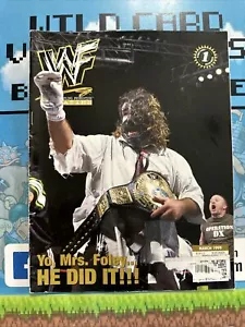 WWF Magazine March 1999 Mick Foley Mankind *Has Poster* - Picture 1 of 2