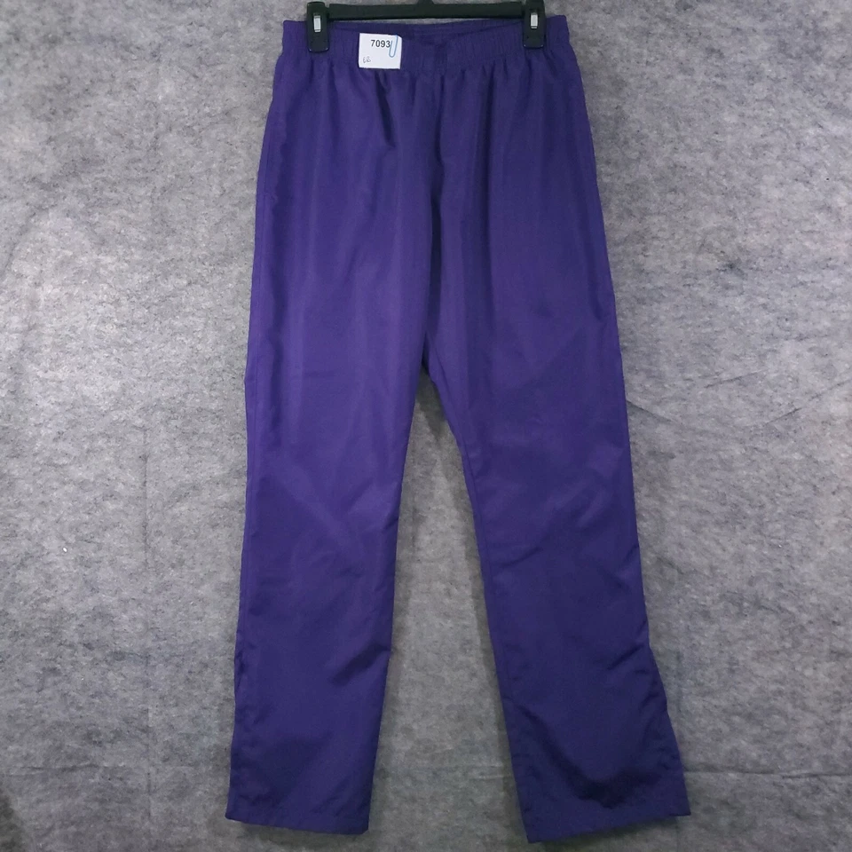 Augusta Sportswear Trackpants Womens Medium Purple Polyester Lined Elastic Waist - Image 1 of 4