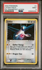 Pokemon Latios Holo - EX Trainer Kit - 2/10 - PSA 9 - Imagen 1 de 2