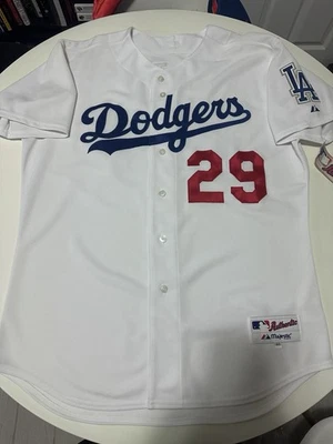 BNWT Majestic Authentic Adrian Beltre sz 48 XL Los Angeles Dodgers - Image 1 of 4