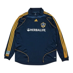 Vintage David Beckham LA Galaxy #23 Jersey XL Mens Adidas Long Sleeve LS Soccer - Picture 1 of 4