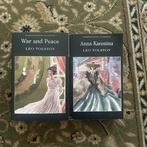 Lot Of 2 Leo Tolstoy Novels Wordsworth Classics - Imagen 1 de 1