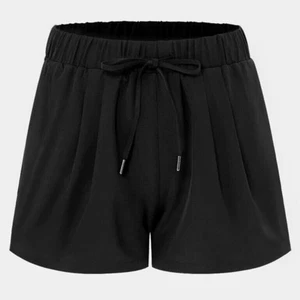 NWOT Halara High Waisted Casual Shorts Black 3” Size Small - Picture 1 of 7