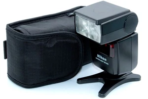 Near Mint Nikon Speedlight SB-600 Shoe Mount Flash D i TTL Soft case from Japan - Picture 1 of 14